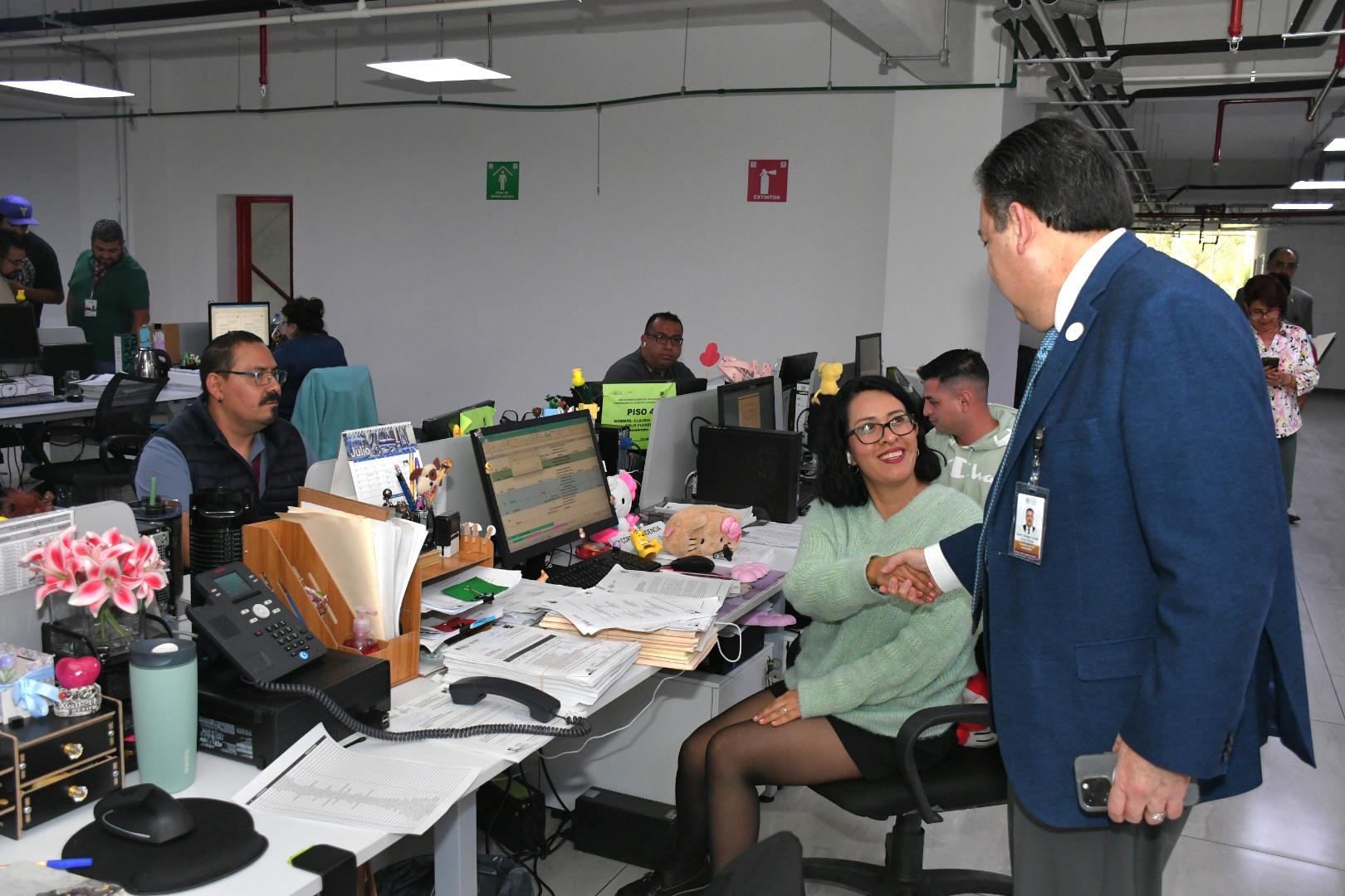 Saludamos a nuestras compañeras y compañeros que laboran en la Subdirección de Personal
